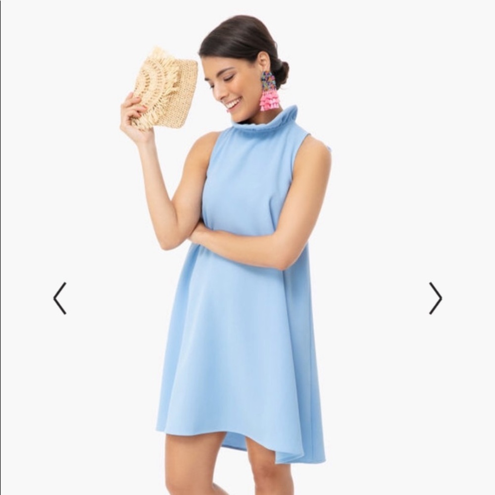 Tuckernuck Powder Blue Swing Dress